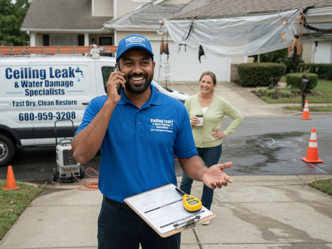 Ceiling Leak Cleanup Eureka Springs, AR FAQs
